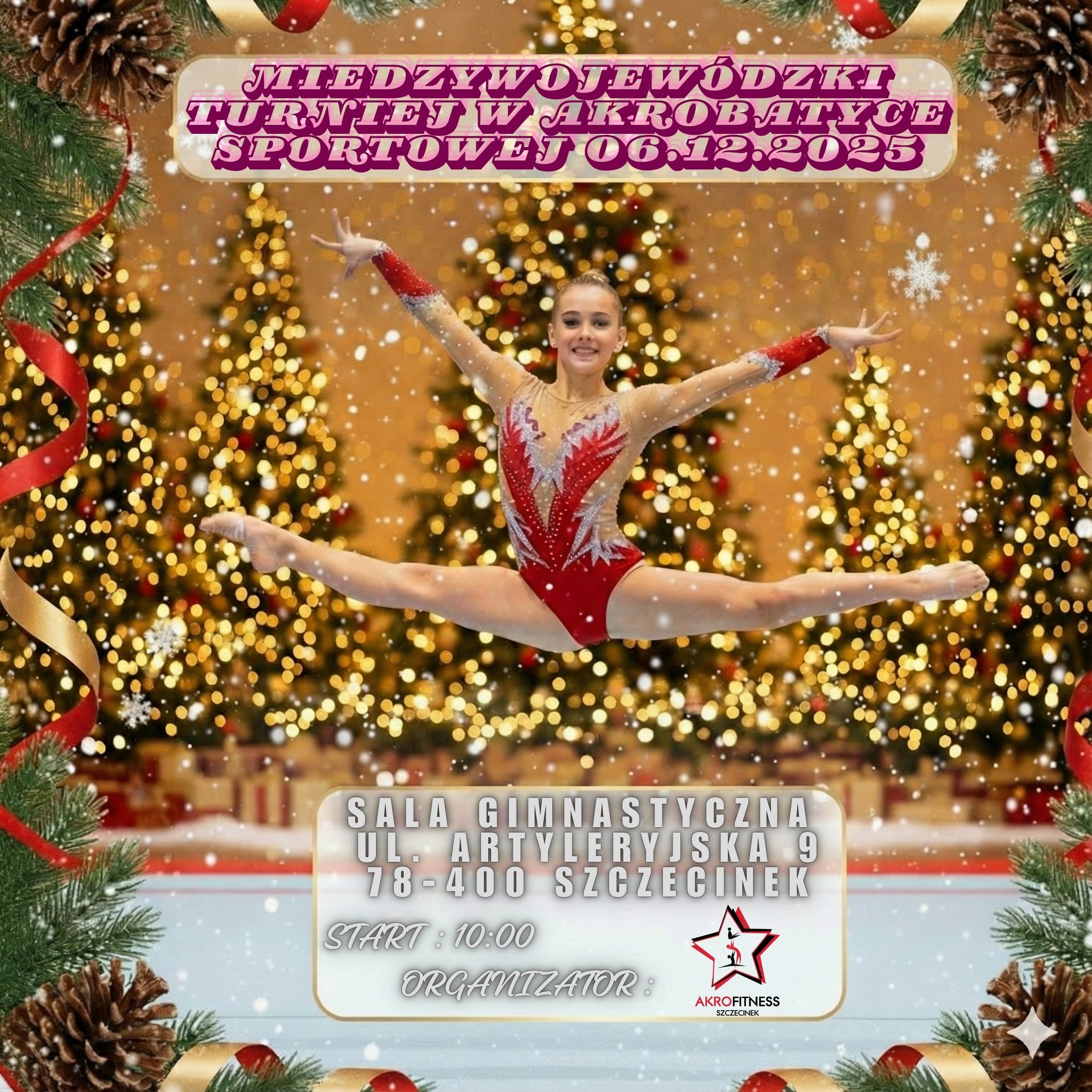 Międzywojewódzki Turniej w Akrobatyce Sportowej